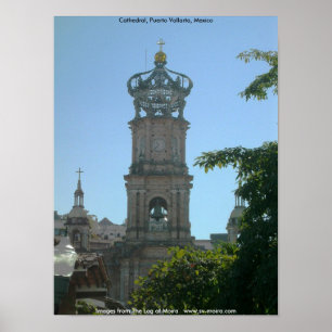 Póster Catedral, Puerto Vallarta, México