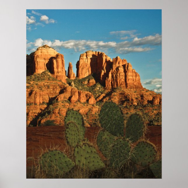 Póster Catedral Rock no Sunset do Canyon Secreto (Frente)