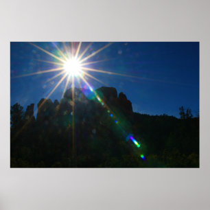 Póster Catedral Rock Vortex horizontal