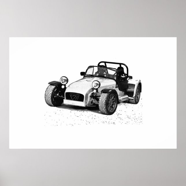 Poster Caterham 07 (Frente)