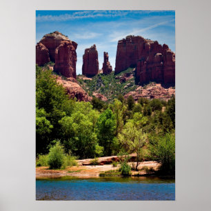 Póster Cathederal Rock Monument
