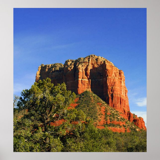 Poster Cathedral Rock, Sedona, Arizona Canvas Print (Frente)