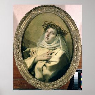 Póster Catherine de Siena, c.1746