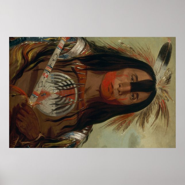 Poster Catlin Native Art (Frente)