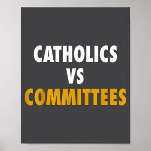 Poster Católicos Vs Comitês