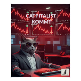 Póster Catpitalista: Marktcrash-Komödie - Lustiges Finanz