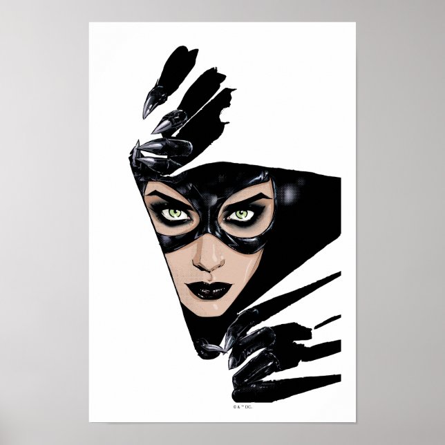 Poster Catwoman The Claws Are Out Cover Illustration (Frente)