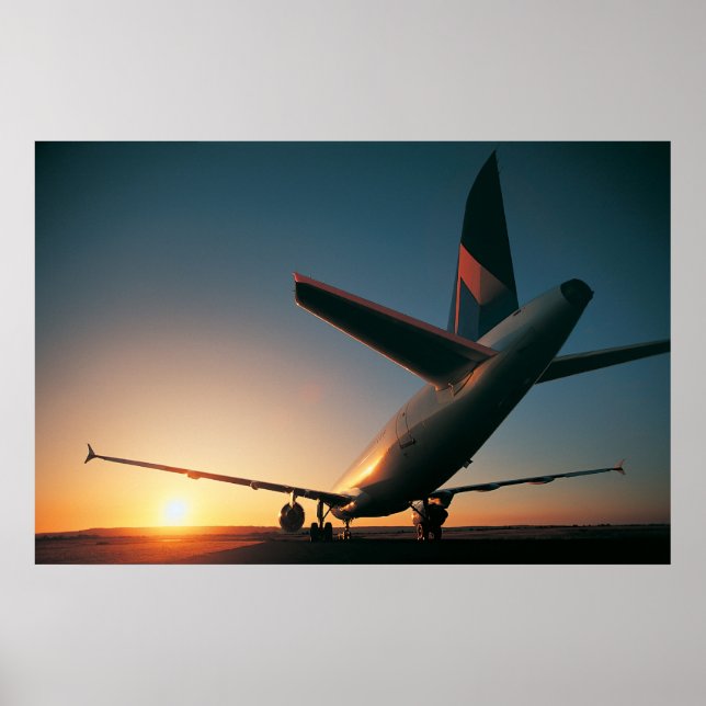 Poster Cauda da Ascensão Sun - Airbus A320 (Frente)