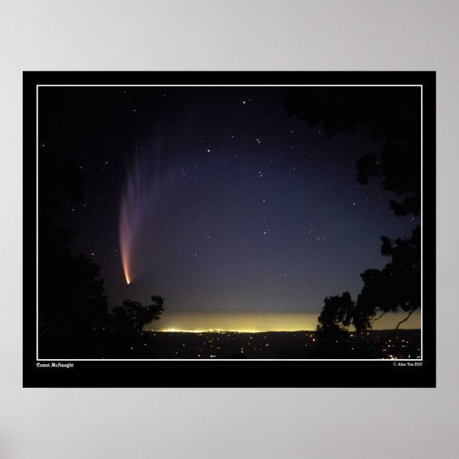 Póster Cauda de poeira de 20 graus (Frente)