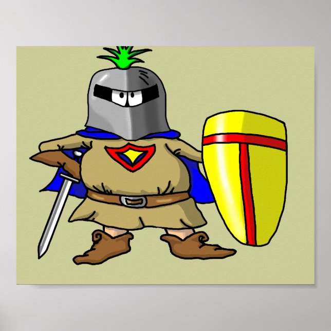 Póster Cavaleiro (Frente)