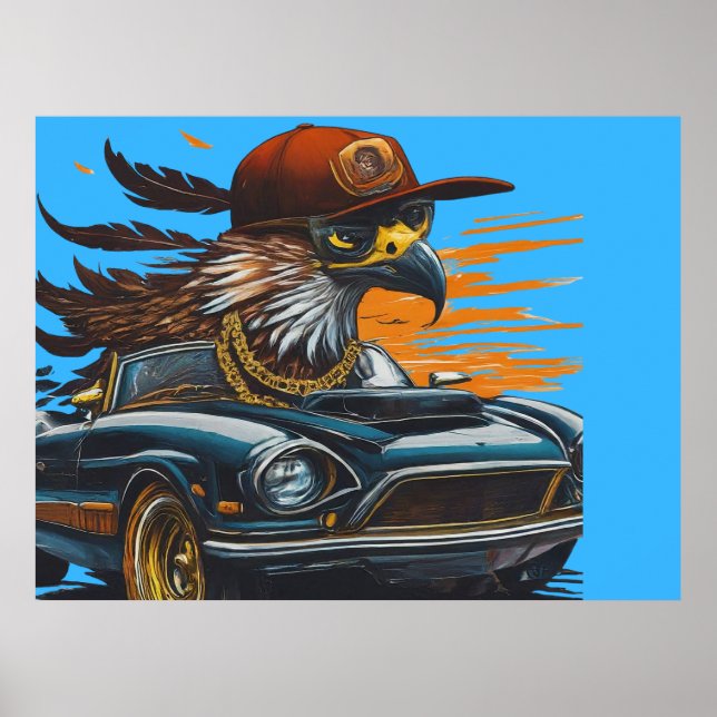 Poster Cavaleiro da Águia legal (Frente)