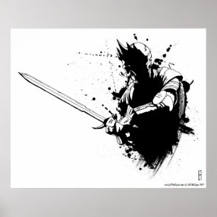 Póster Cavaleiro da sombra