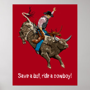 Póster Cavaleiro de Bull