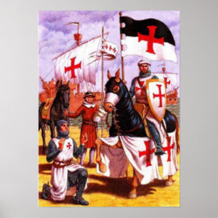 Póster Cavaleiro de templo