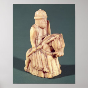 Póster Cavaleiro de xadrez