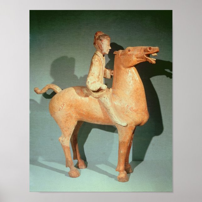 Póster Cavaleiro, de Xianyang, Shaanxi (Frente)