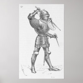 Poster Cavaleiro Desmontado