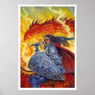 Póster Cavaleiro do dragão