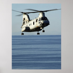 Póster Cavaleiro do mar CH-46