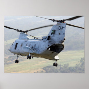 Póster Cavaleiro do mar de CH-46E