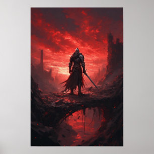 Poster Cavaleiro Épico