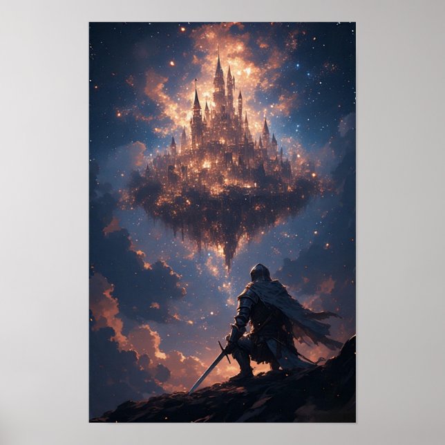 Poster Cavaleiro Épico  (Frente)