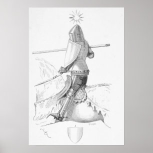 Poster Cavaleiro Francês