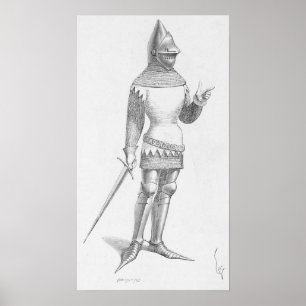 Poster Cavaleiro Francês