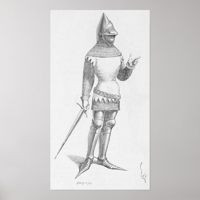 Poster Cavaleiro Francês (Frente)