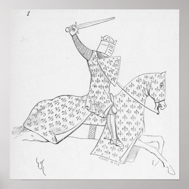 Poster Cavaleiro Francês (Frente)