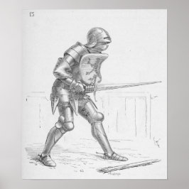 Póster Cavaleiro Inglês