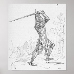 Póster Cavaleiro Medieval