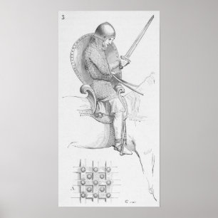 Poster Cavaleiro Montado