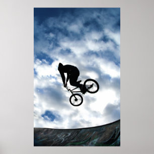 Póster Cavaleiro no verde de Devonshire, Sheffield de BMX