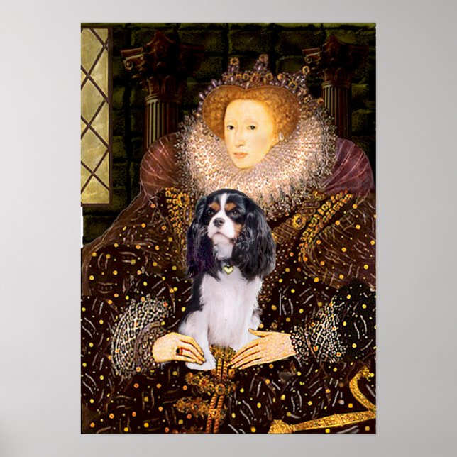 Poster Cavaleiro (Tri0) - Rainha (Frente)