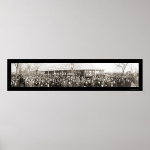 Poster Cavaleiros da foto 1919 de Columbo