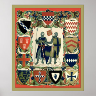 Póster Cavaleiros do cruzado