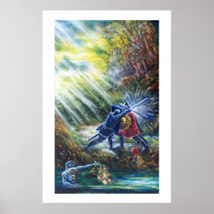 Poster CAVALEIROS LUTADORES DA ROSEIRA ESQUECIDA, Dinheir
