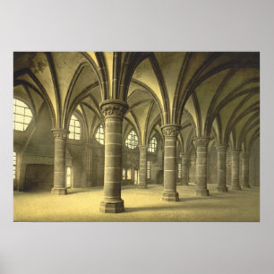 Poster Cavaleiros Salão, St. Michel de Mont, France