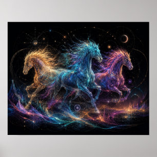 Poster Cavalgada Astral