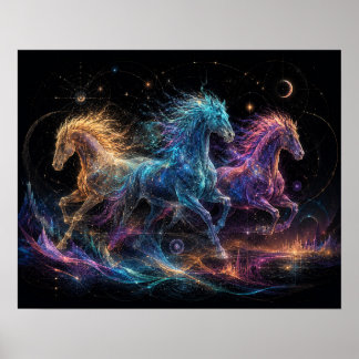 Poster Cavalgada Astral