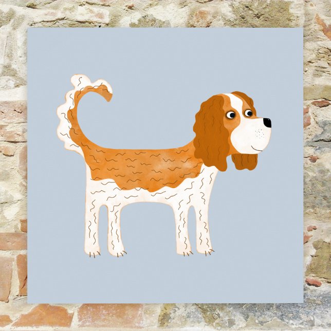 Poster Cavalier King Charles Spaniel Cachorro (Criador carregado)