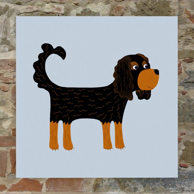 Poster Cavalier King Charles Spaniel Cachorro (Criador carregado)
