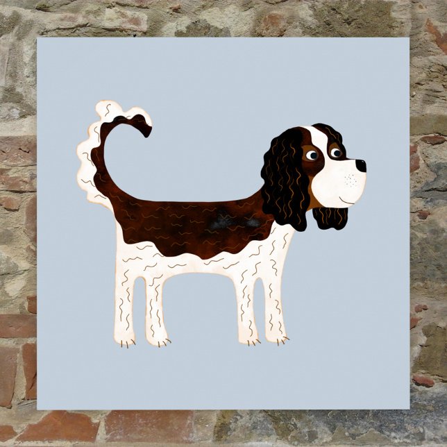 Poster Cavalier King Charles Spaniel Dog (Criador carregado)