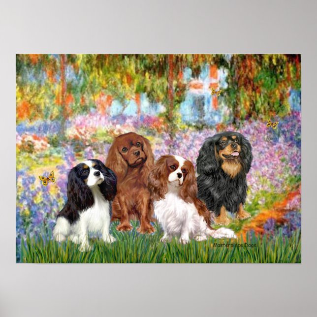Póster Cavaliers (4) - Jardim (Frente)