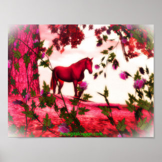 Póster Cavalo