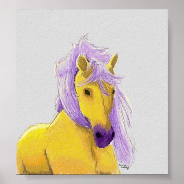 Póster Cavalo (Frente)