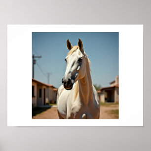 Poster cavalo americano