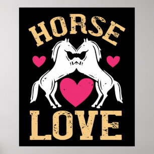 Poster Cavalo - Amor de Cavalo