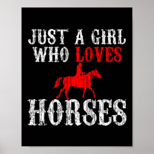 Poster Cavalo Andando Cavalo Cavalo da Vintagem